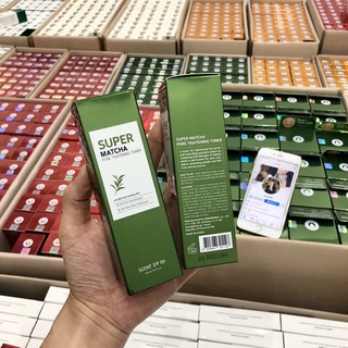 {BILL KOREA} Nước Hoa Hồng Trà Xanh SOMEBYMI Super Matcha Pore Tightening Toner 150ml