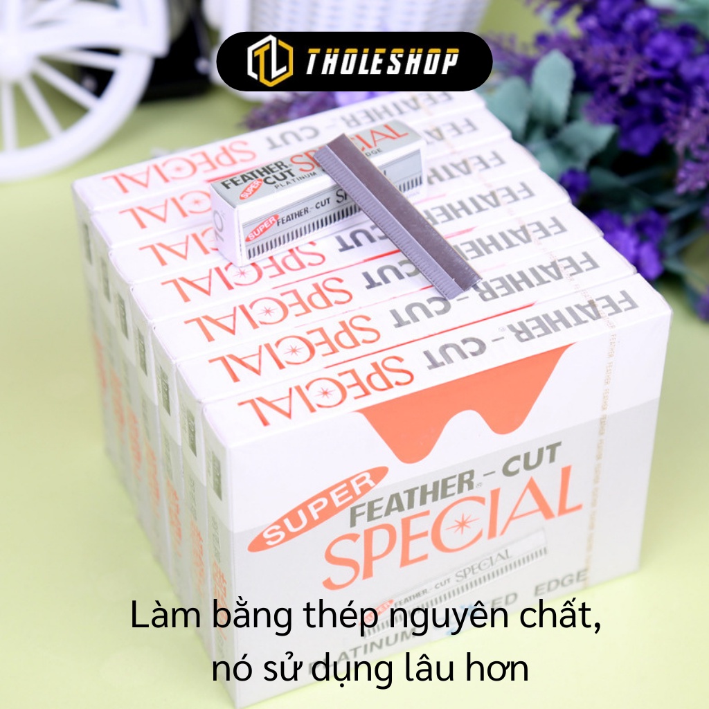 Lưỡi Dao Cạo - Combo 5 Dao Lam Tỉa Lông Mày Specal Chất Liệu Thép Không Gỉ, Bền 4523