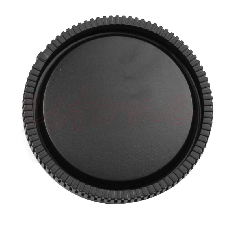 1 Nắp Ống Kính Sau Màu Đen Cho Sony E-Mount NEX-3 NEX-5