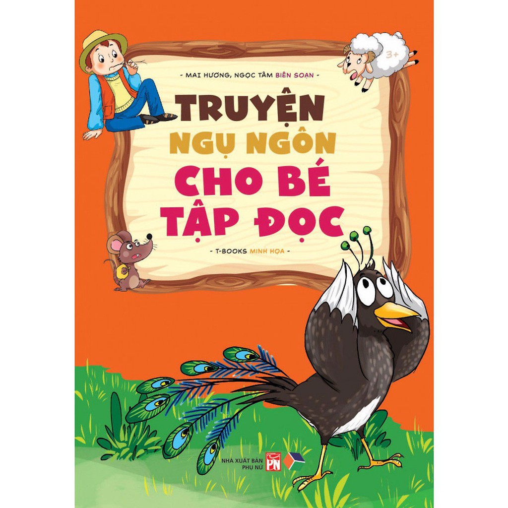 Sách - Truyện ngụ ngôn cho bé tập đọc Đại Mai books