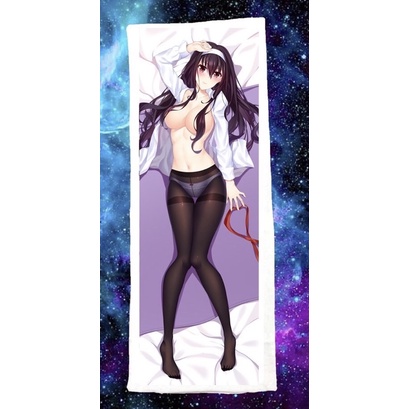 Gối ôm ngủ dài anime Genshin impact nhiều mẫu 40cm x 1m ruột bông Hàn quốc