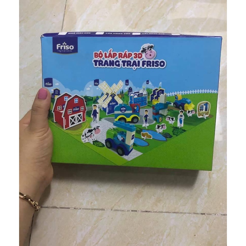 Bộ lắp ráp 3D Trang trại Friso