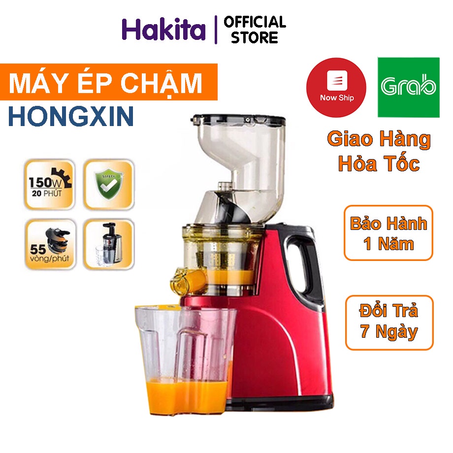 [HÀNG CAO CẤP] Máy Ép Chậm Trục Dọc Venko VS25, Ép Trái Cây Giữ 95% Lượng Nước, Bảo Hành 12 Tháng