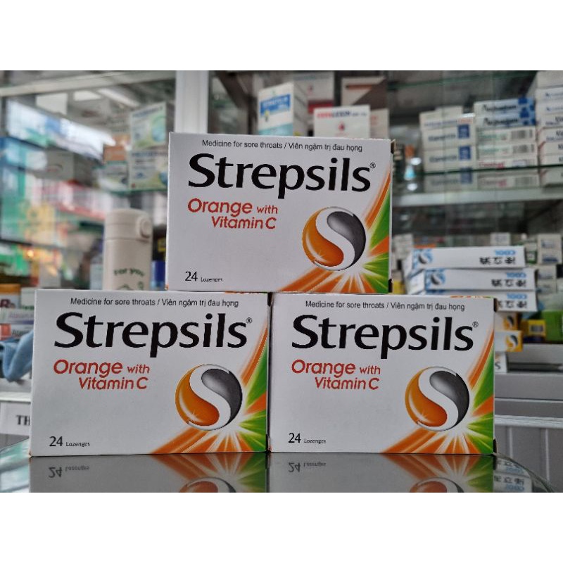 Kẹo Ngậm Strepsil