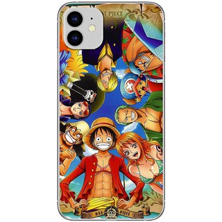 Ốp lưng IPhone 11, 11 Pro, 11 Pro Max in hình One Piece nền trời