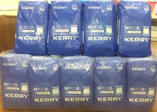 Combo 10 gói bỉm quần người lớn Kerry size M 8 miếng, L 7 miếng