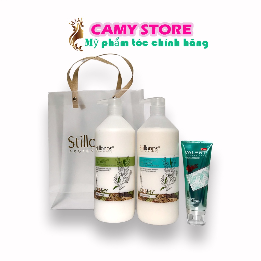 Dầu gội dưỡng sinh STILLONPS KENRY 1000ml hương nước hoa quyến rũ chính hãng Camystore