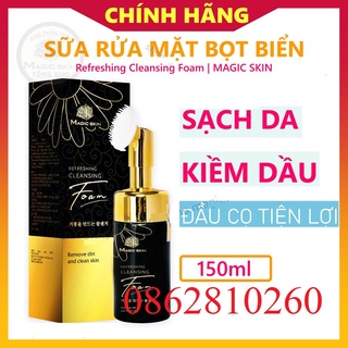 Sữa Rửa Mặt Bọt Biển Magic Skin Refreshing Cleansing Foam [chính hãng magicskin]