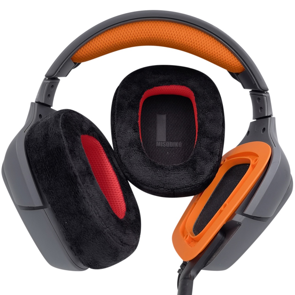 Đệm Tai Nghe Gaming misodiko Cho Logitech G633 G933 G930 G430 G230 G231 G331 G431 G332 G432 G433
