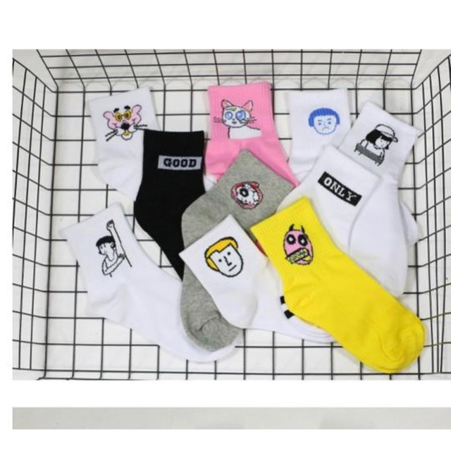tất hình người icon ulzzang vớ cao cổ Dorae
