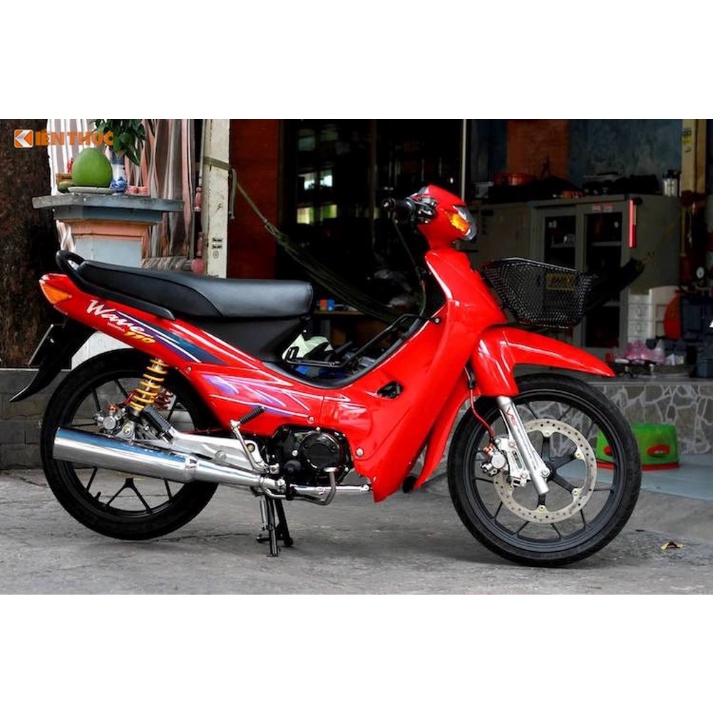 TEM BỘ WAVE THÁI 110 MÀU ĐỎ HÀNG ZIN 3 LỚP KHÔNG PHAI MÀU