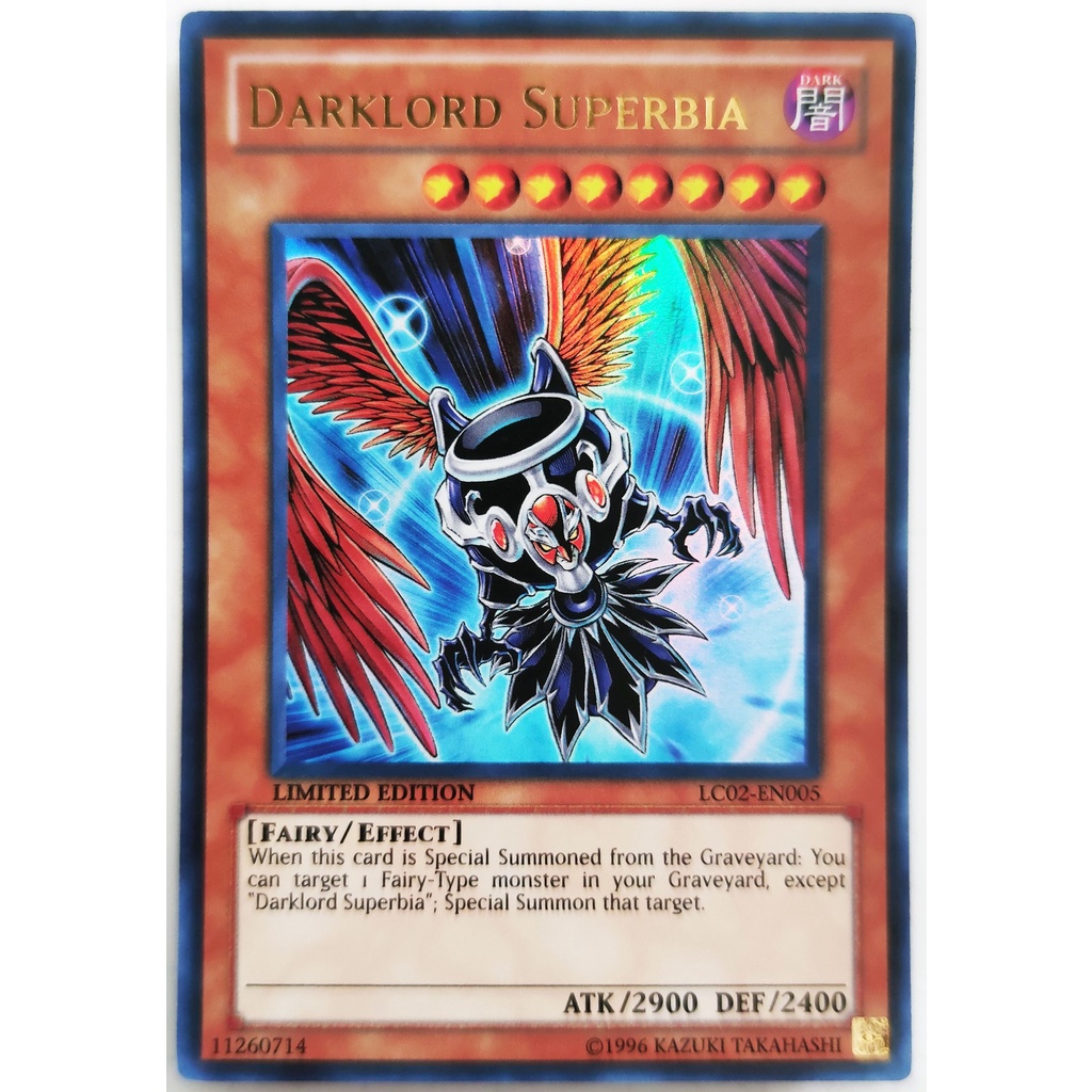 Darklord Superbia |EN| Ultra Rare (GX)