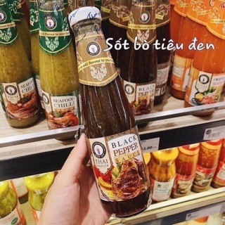 Sốt Tiêu Đen Thái Lan ướp hoặc chấm thịt bò