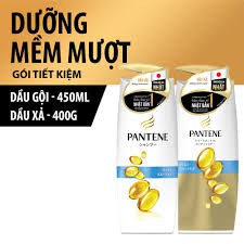 Bộ Pantene Nhật Bản Chăm Sóc Hư Tổn Chuyên Sâu Dầu Gội 450ml + Dầu Xả 400g