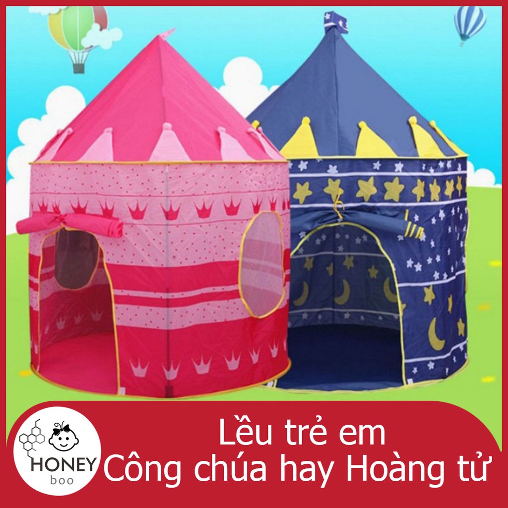 【CASTLE】Lều lâu đài cho công chúa hay hoàng tử