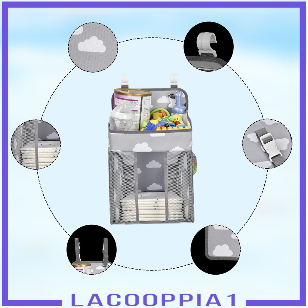 Túi Đựng Tã Lót 1] Treo Nôi Em Bé Sơ Sinh