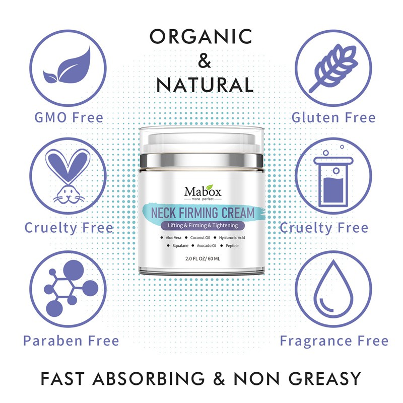 (Hàng Mới Về) Kem Dưỡng Da Cổ Chống Nếp Nhăn Làm Săn Chắc Da Mabox | BigBuy360 - bigbuy360.vn