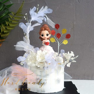 Đồ chơi trang trí bánh kem Công chúa Belle