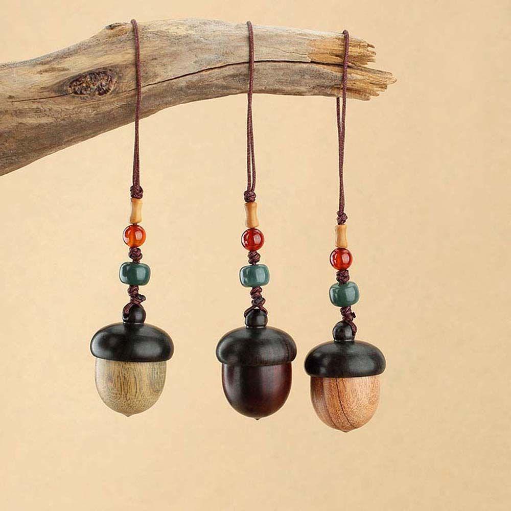 Móc Điện Thoại Bằng Gỗ Đàn Hương Có Thể Mở Ra