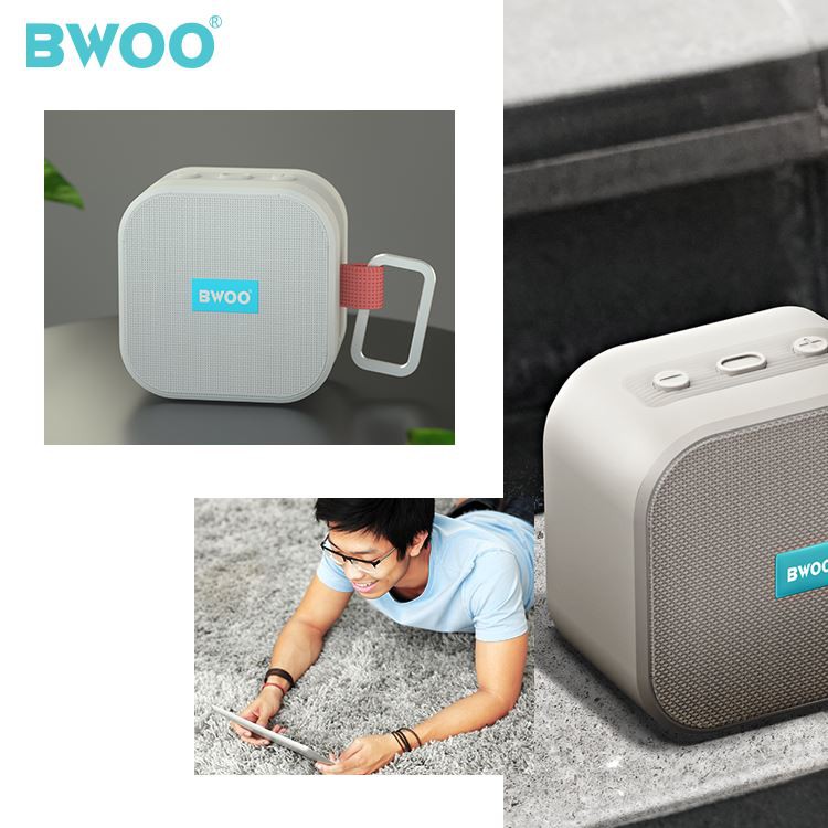 Loa Bluetooth Mini Có Móc Treo BWOO BS-54 Thuận Tiện Cho Du Lịch