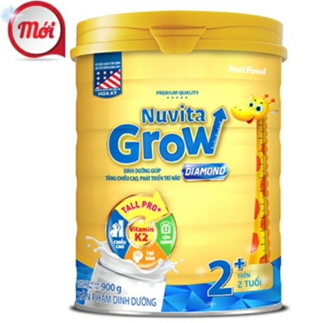 Sữa Nuvita Grow Diamond 2+ phát triển chiều cao cho bé từ 2 tuổi trở lên Date 2022