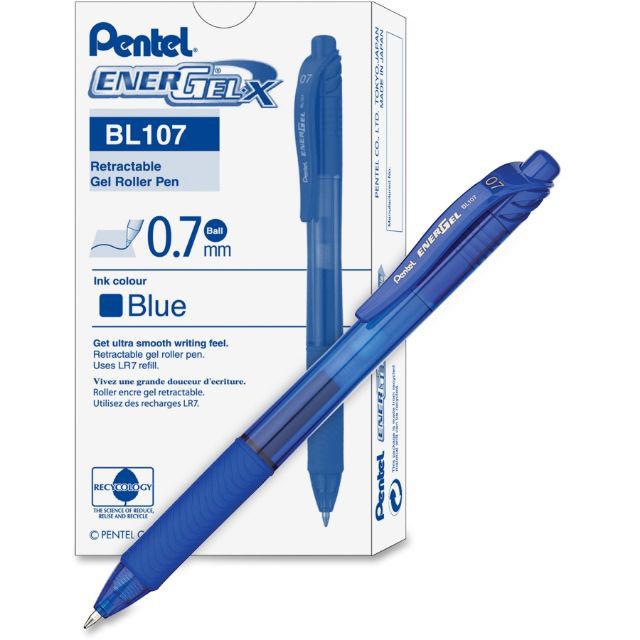 [Mã LIFE0803ALL giảm 10% đơn 0K] Bút Energel Pentel Siêu Nhanh Khô 0.7mm - 12 Màu [Hàng Chính Hãng]