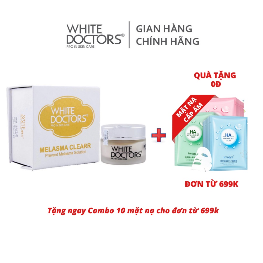 Kem mờ nám giảm thâm thể nhẹ White Doctors Melasma Clearr 40g