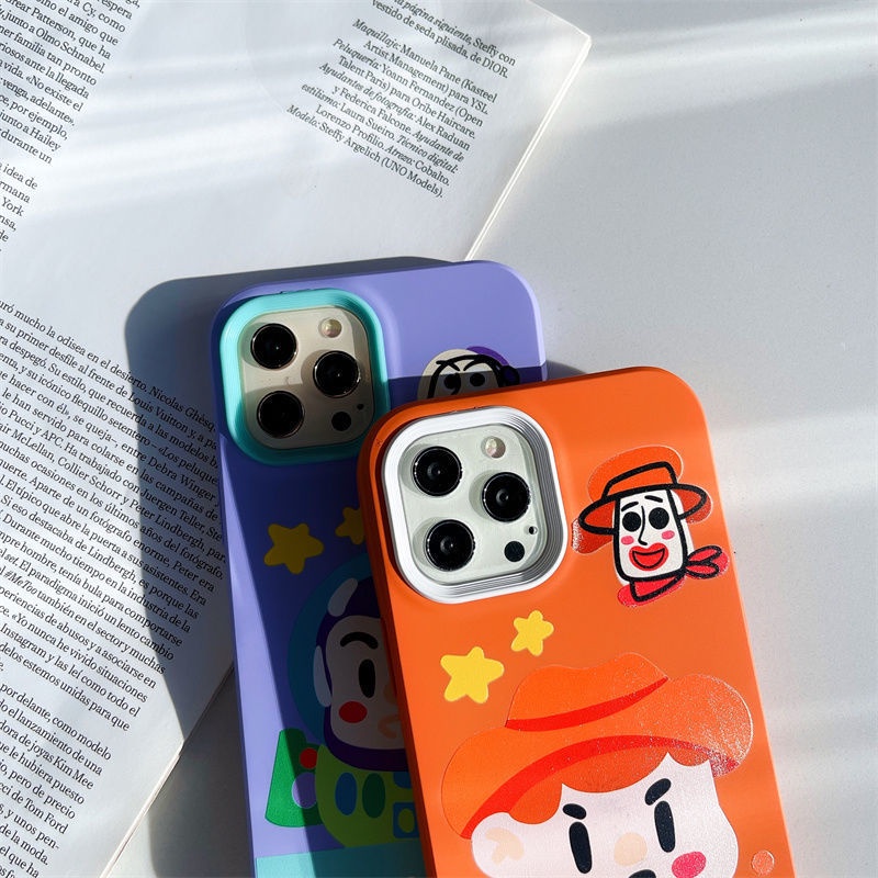 Ốp Điện Thoại In Họa Tiết Hoạt Hình Toy Story Cho IPhone 12 13 11 Pro Max X Xs Max Xr 7 8 Plus