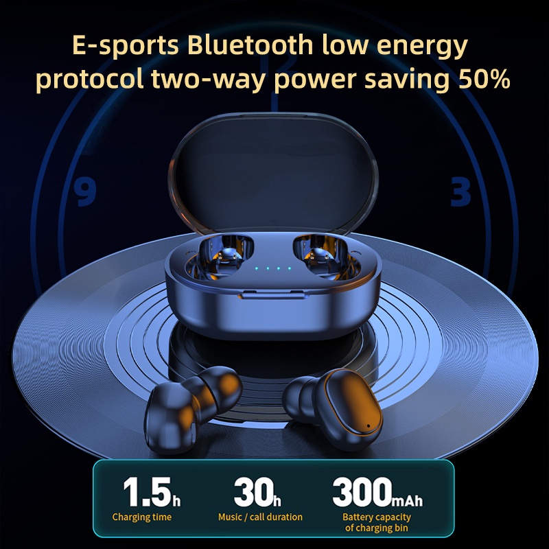 Tai Nghe Bluetooth Không Dây TWS A6R Kèm Hộp Đựng