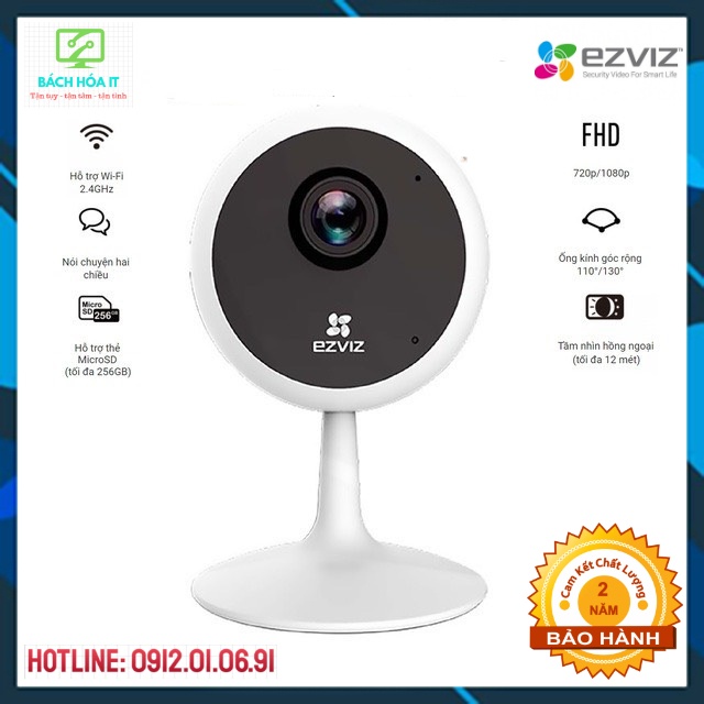 Camera Wifi ngoài trời quay quét ỐNG KÍNH KÉP EZVIZ C8PF full HD1080P, chính hãng, bảo hành 24 tháng | BigBuy360 - bigbuy360.vn
