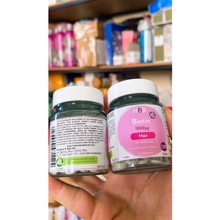 VIÊN UỐNG MỌC TÓC BIOTIN 1000mg
