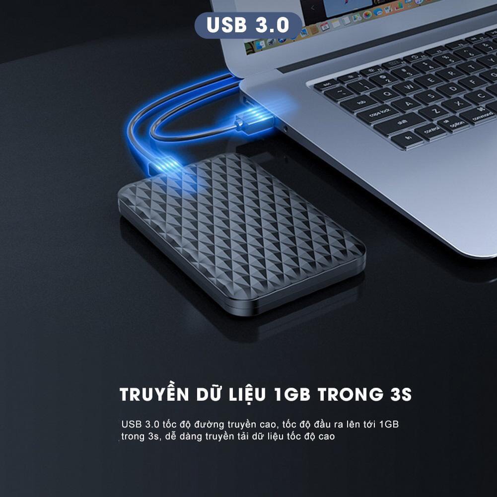 Hộp ổ cứng 2.5&quot; SSD/HDD SATA 3 USB 3.0 ORICO 2520U3