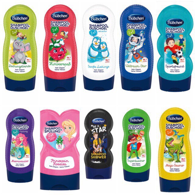 Sữa Tắm Gội Bubchen Kids Shampoo &amp; Duschgel, 230 ml