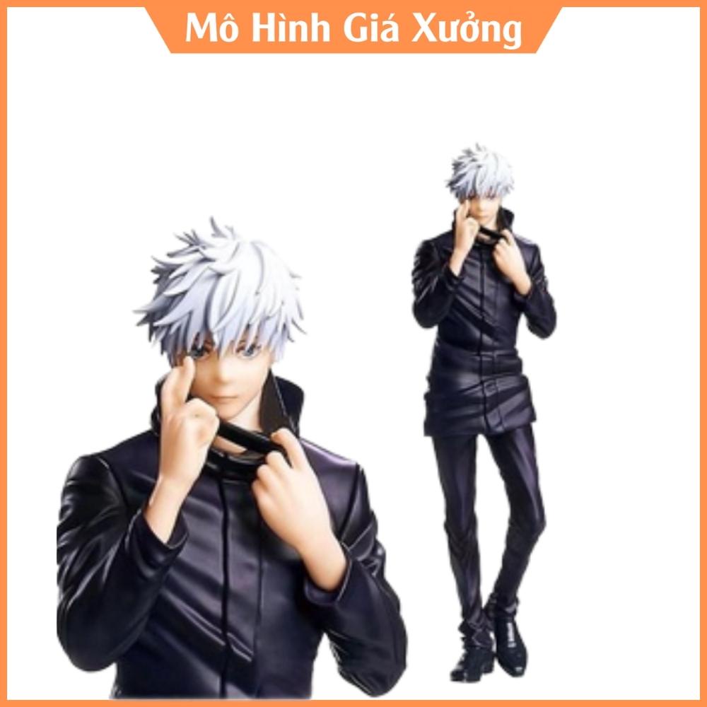Mô Hình Gojo Satoru JUJUTSU KAISEN - CHÚ THUẬT HỒI CHIẾN dáng đứng siêu ngầu - cao 20 cm - Nặng 400 Gram