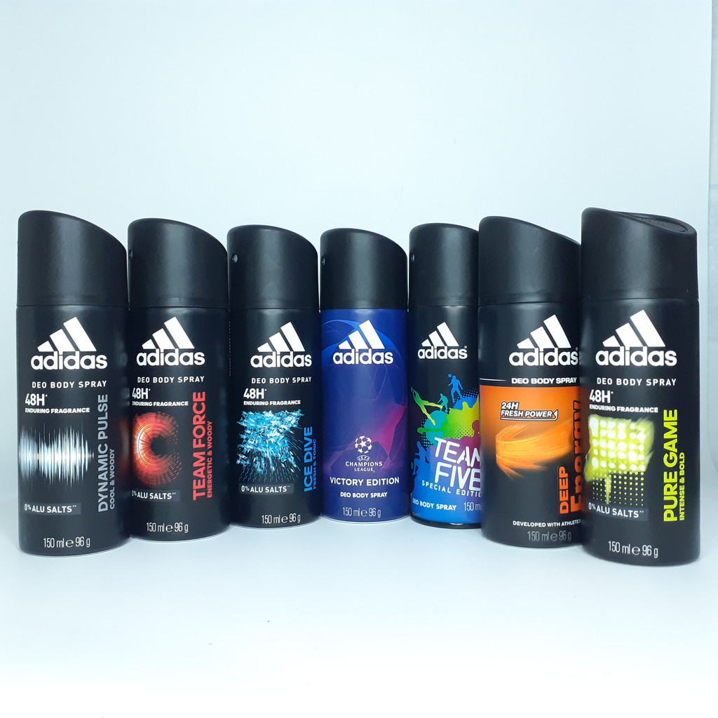 Xịt Khử Mùi Nam Adidas Deo Body Spray 150ml