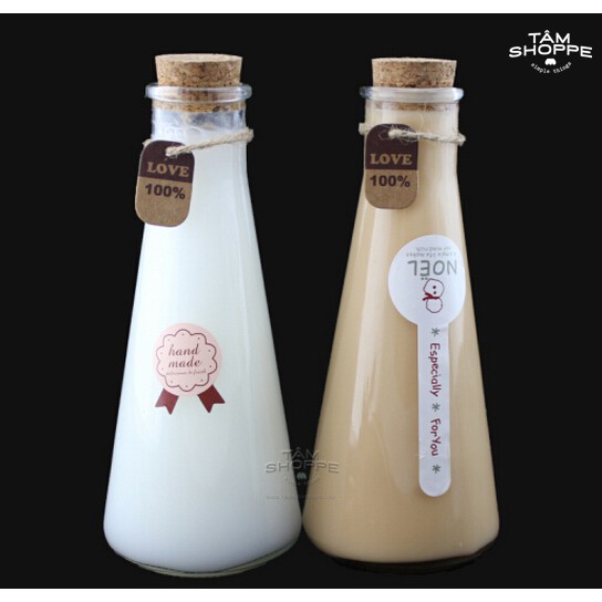 Chai thủy tinh tam giác 350ml