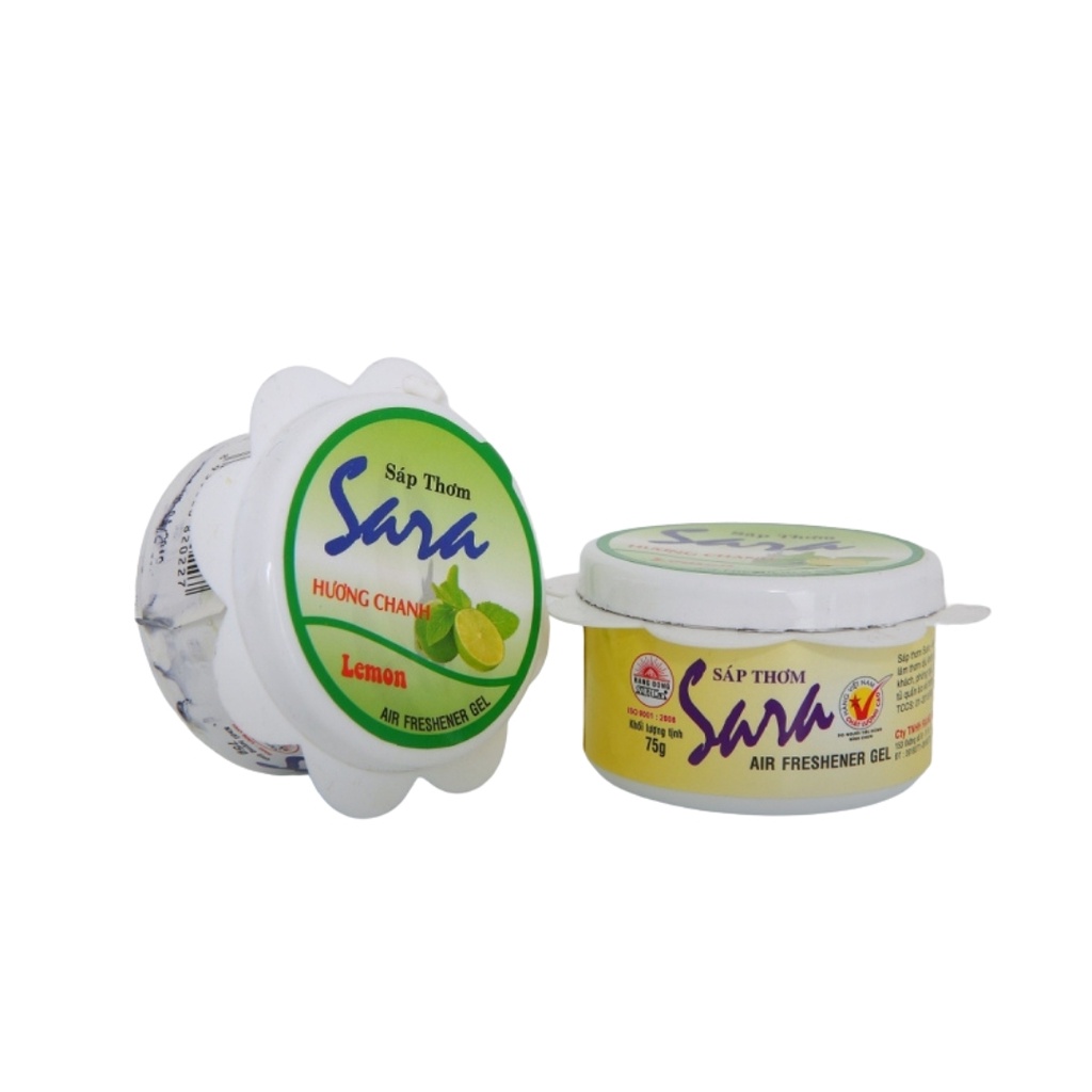 Sáp Thơm Phòng Cao Cấp Sara (Sáp Bông) 75g Khử Mùi Phòng Ngủ, Ô Tô, Tủ Quần Áo, Toilet...