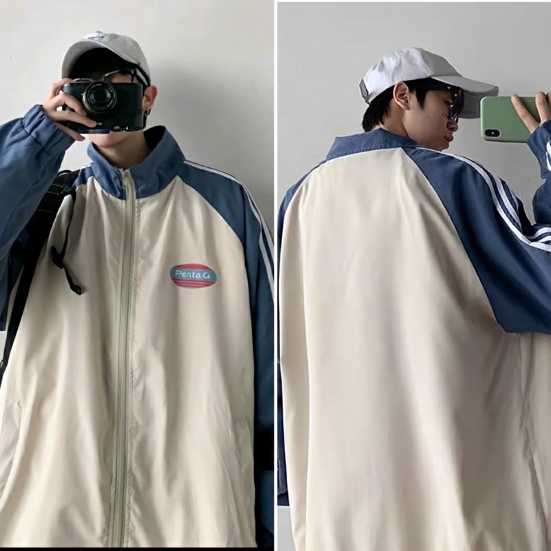 Áo khoác dù PentaQ Jacket Nam Nữ Unisex Form rộng - Montana