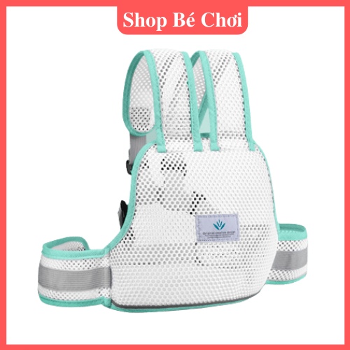 Đai Xe Máy Phản Quang Dạng Lưới Thoáng Khí Cho Bé