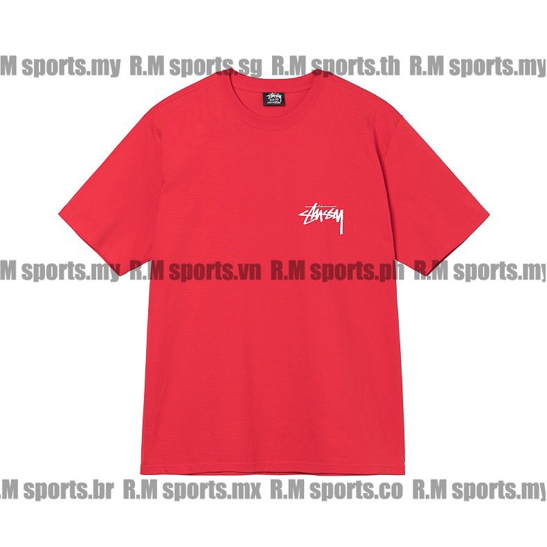 Stussy Áo Thun Ngắn Tay In Hình Xúc Xắc Cá Tính