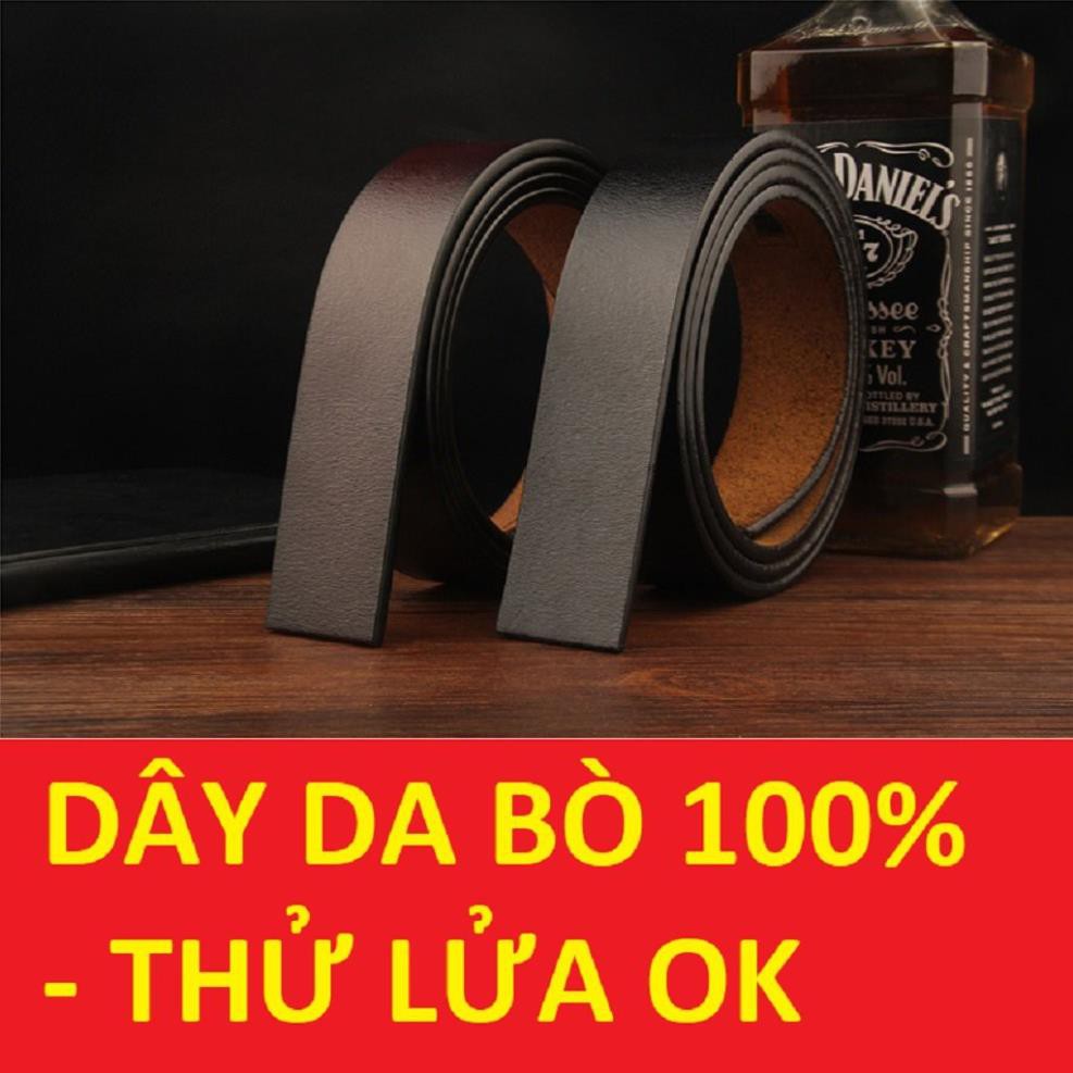 Thắt Lưng Da Nam Khóa Tự Động Cao Cấp Dây Nịt Nam Da Bò 100% Chính Hãng Baellerry Mạ Vàng Bạc Nam Tính CK-9K 👑 ️🎖️