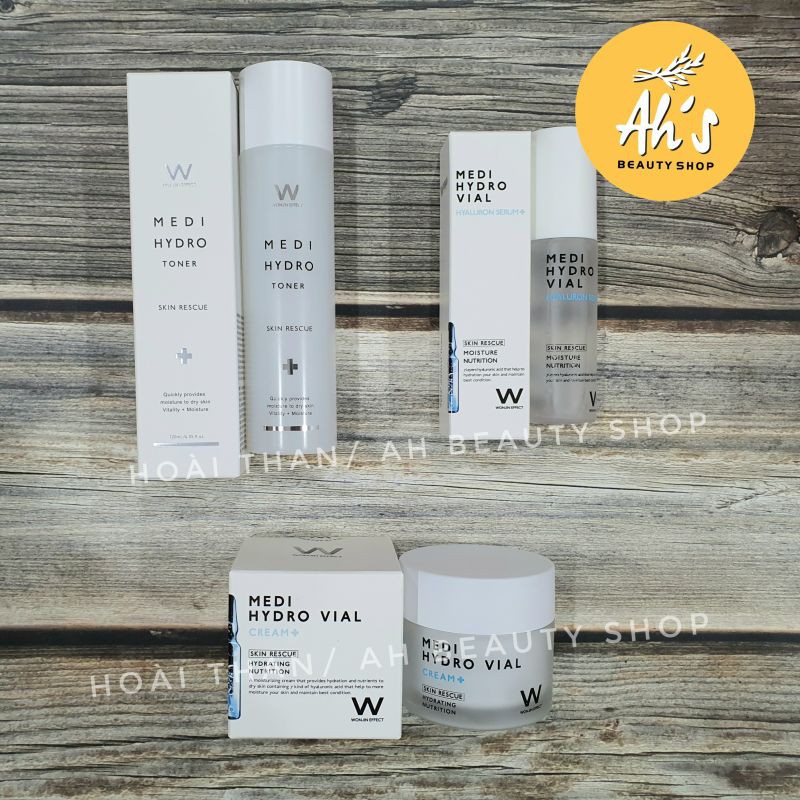 Bộ sản phẩm cấp nước, dưỡng da Wonjin