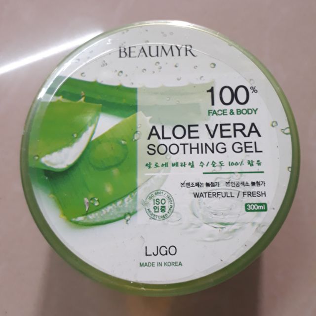 Gel  lô hội Baeumyr 100% Alovera Soothing GeL