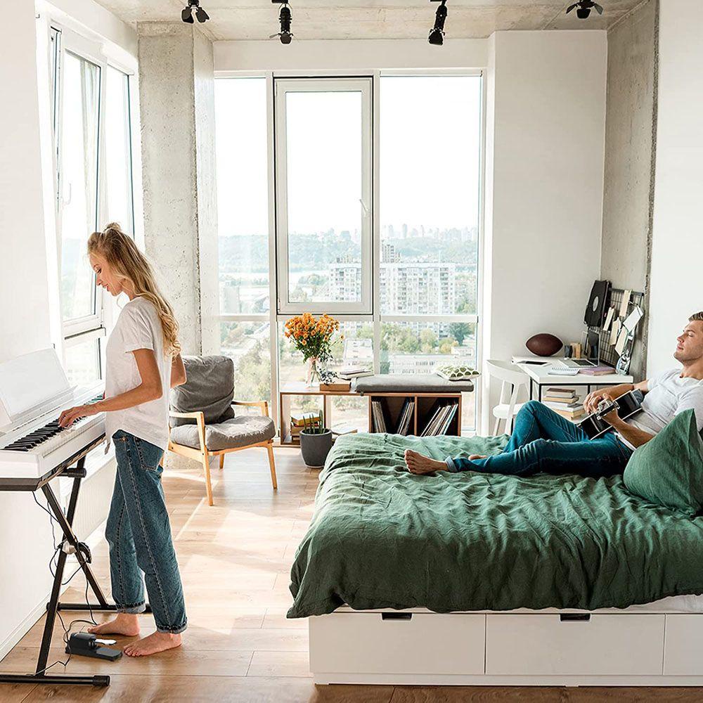 Bàn đạp giảm xóc MMULCK màu đen chuyên dụng cho bàn phím đàn piano điện