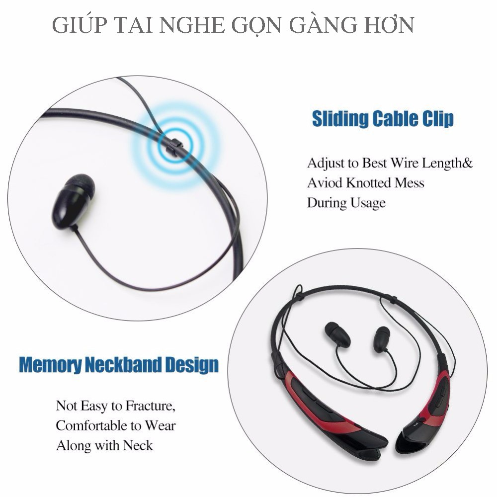 TAI NGHE BLUETOOTH THỂ THAO CAO CẤP HBS 760