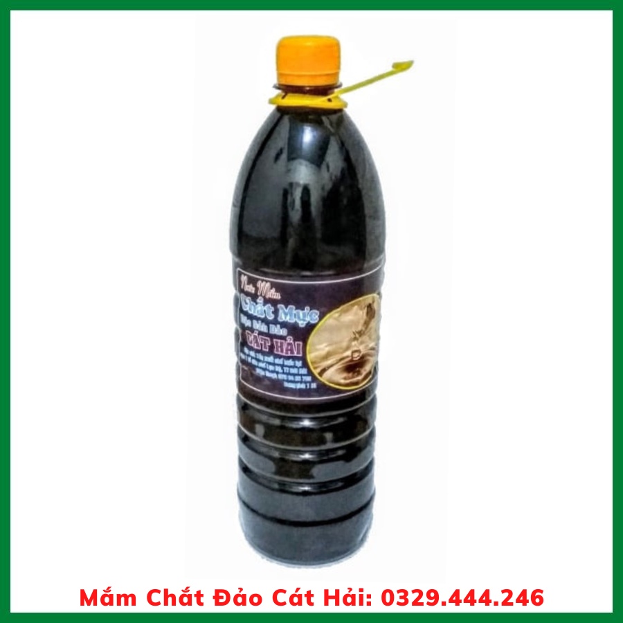 Nước mắm Chắt Mực Cát Hải (1 lít)