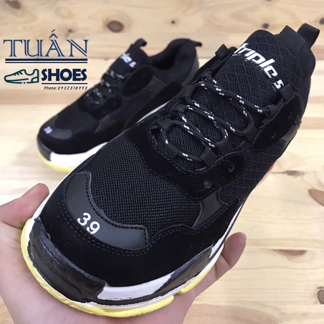 [FREESHIP+KÈM HỘP] GIÀY TRIP S ĐEN NAM NỮ | BigBuy360 - bigbuy360.vn