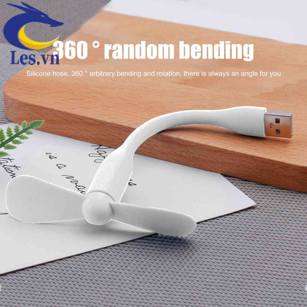 Quạt Mini Làm Mát Cổng Sạc USB Cho Điện Thoại / Notebook / Máy Tính