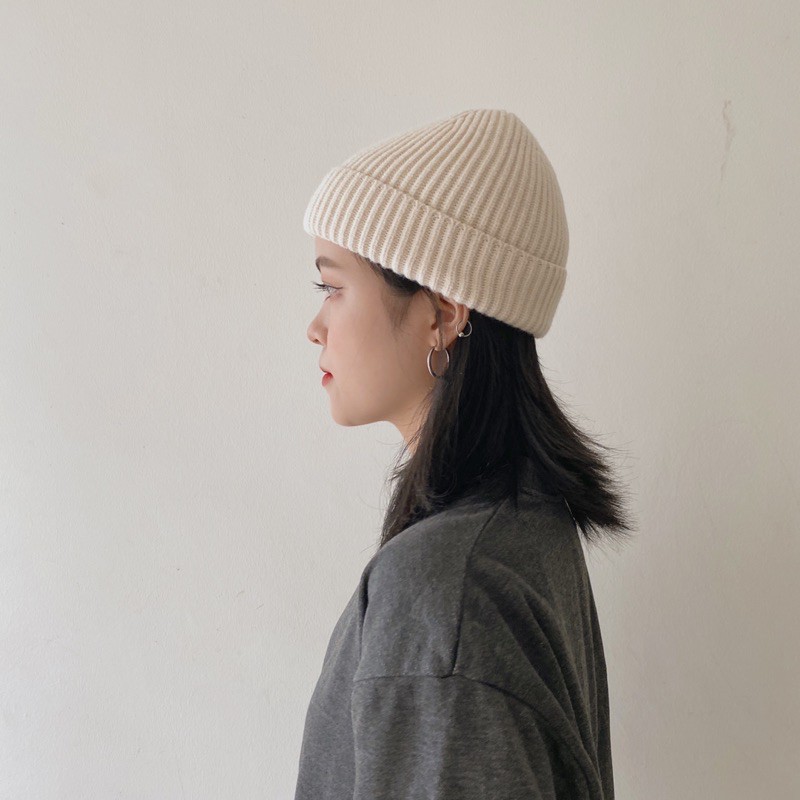 mũ len ngắn nửa đầu