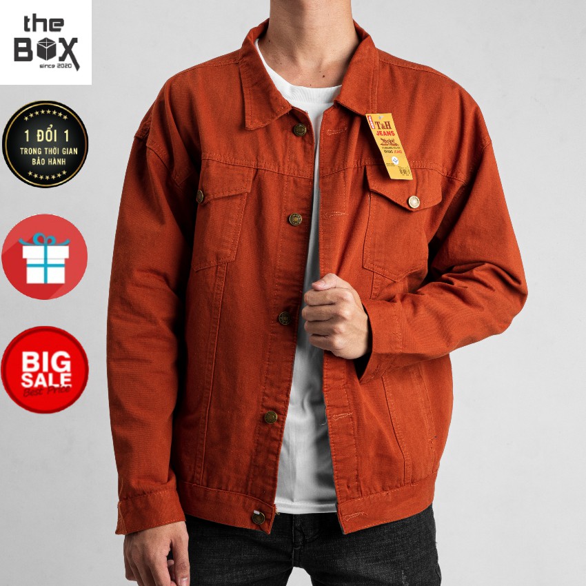 [Rẽ Vô Địch] Áo Khoác Kaki Nam Hàn Quốc Đẹp 6 Màu Sắc Thoải Mái Lựa Chọn - The Box TB106 | BigBuy360 - bigbuy360.vn